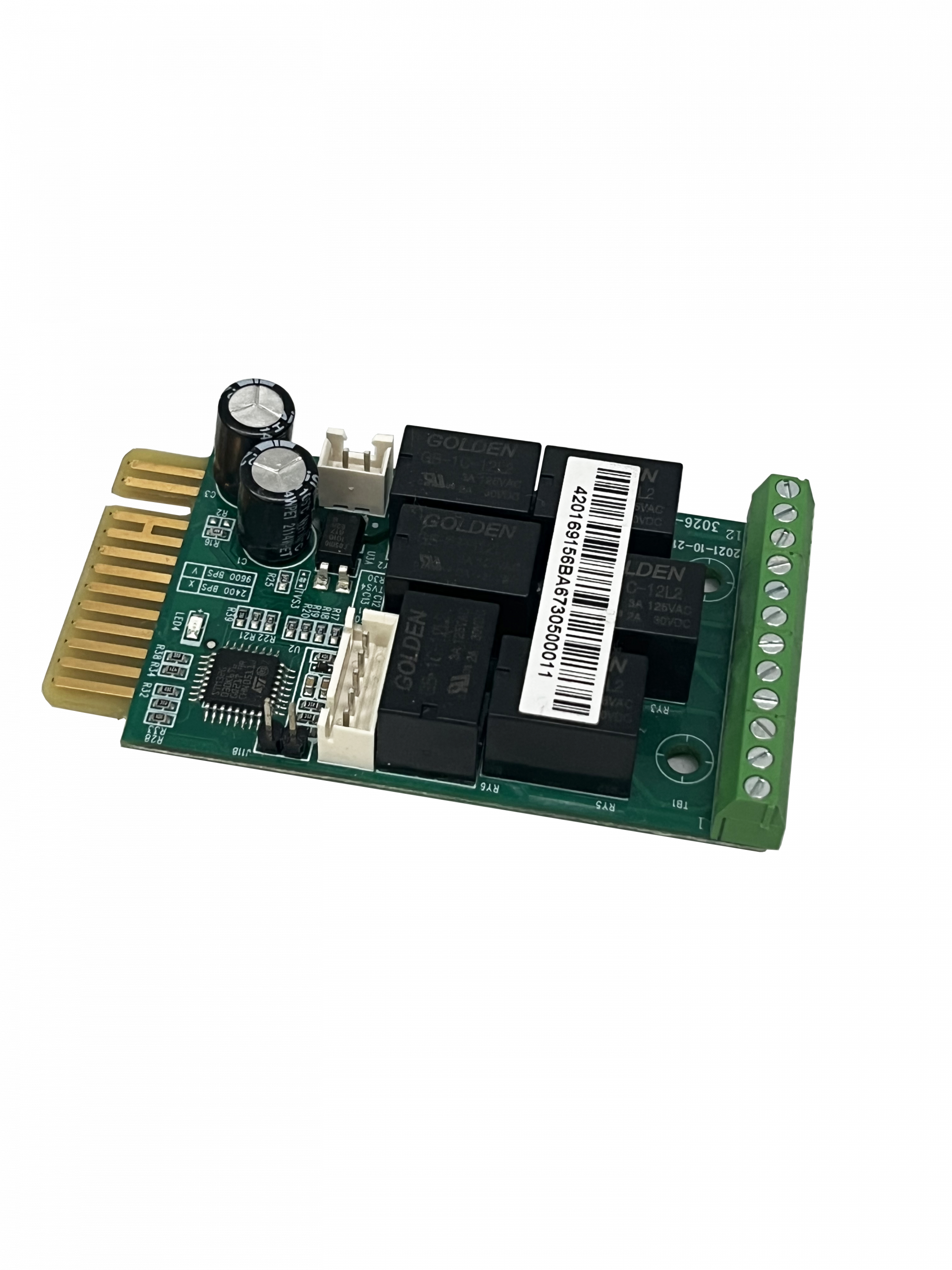 ATENCO Relay Card with 6 dry-contact outputs and 1 input for TM11E Elite